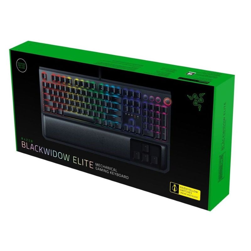 Razer BlackWidow Elite Yellow Switch Gaming Keyboard