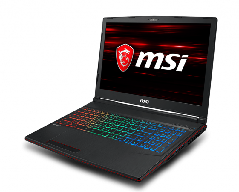 MSI GP63 Leopard 8RE Gaming Laptop 8th Gen Intel Core i7-8750H 2.20GHz/16GB/1TB+256GB/GeForce GTX 1060 6GB/15.6 inch FHD/Windows 10