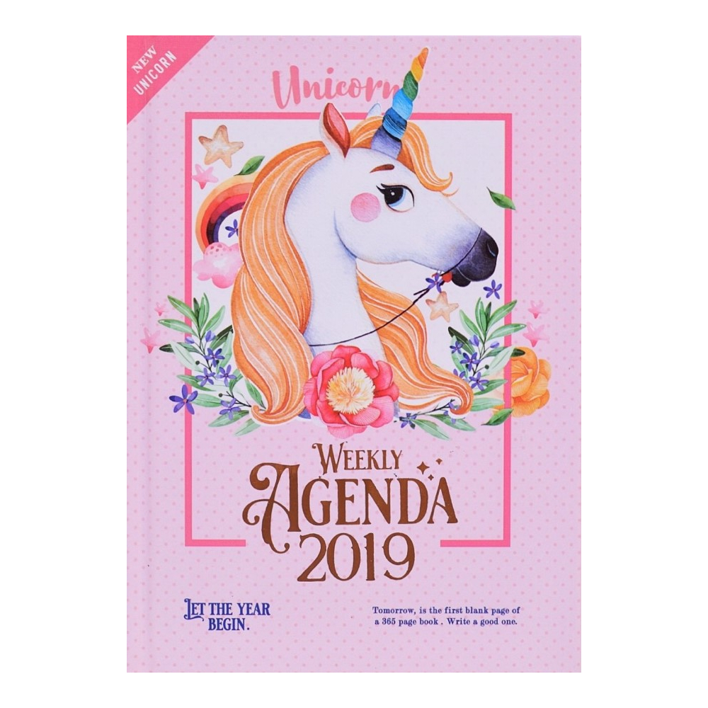 Mofkera Unicorn Agenda Gift Box 2019