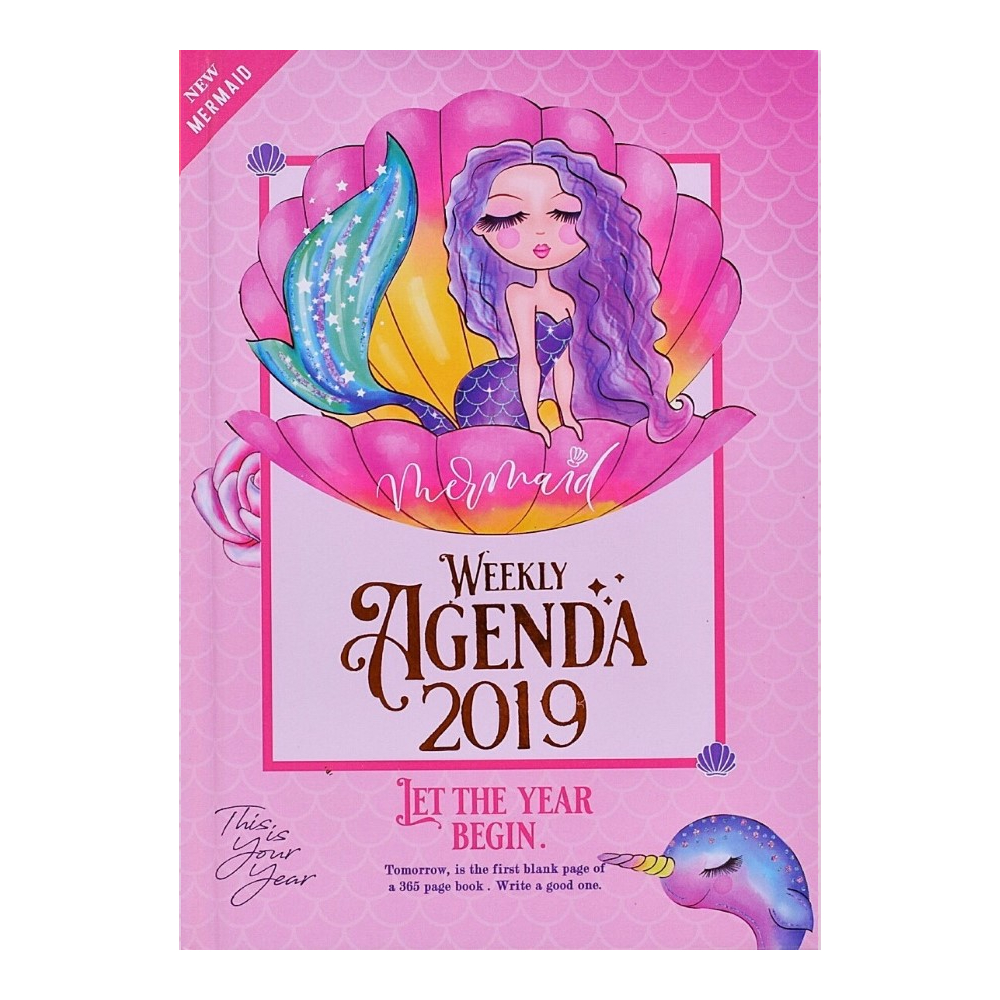 Mofkera Mermaid Agenda Gift Box 2019