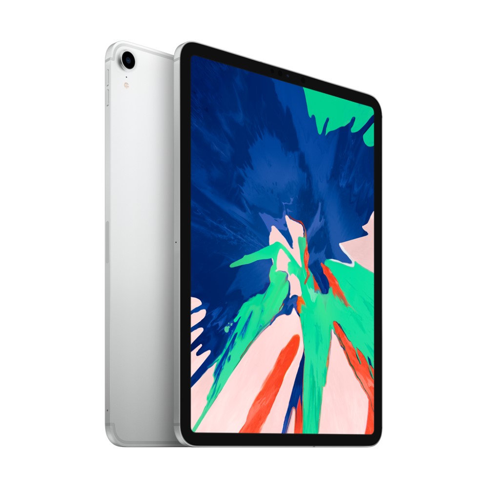 Apple iPad Pro 11-Inch Wi-Fi + Cellular 256GB Silver (1st Gen) Tablet