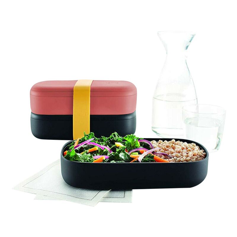 Lekue Lunch Box Coral 1 Litre