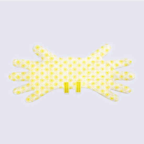 مجموعة ترطيب اليدين من كوكوستار باللون الأصفر
