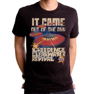 Creedence Clearwater Revival It Came Out Of The Sky Men's T-Shirt Black
