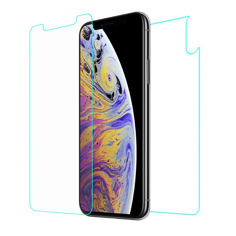 Baykron Tempered Glass Clear Screen Protector for iPhone XS/X