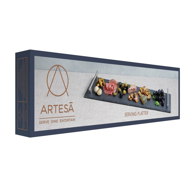 Artesa Slate Serving Platter with Handles