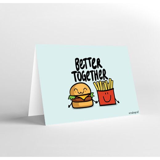 Mukagraf Better Together Greeting Card (17 x 11.5cm) Mukagraf Better Together Greeting Card (17 x 11.5cm)