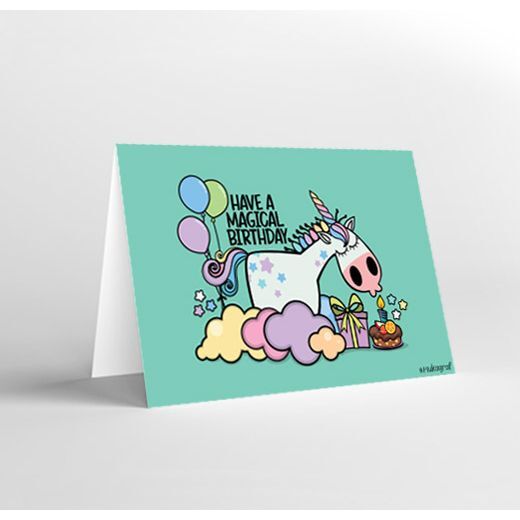Mukagraf Have A Magical Birthday Greeting Card (17 x 11.5cm) Mukagraf Have A Magical Birthday Greeting Card (17 x 11.5cm)