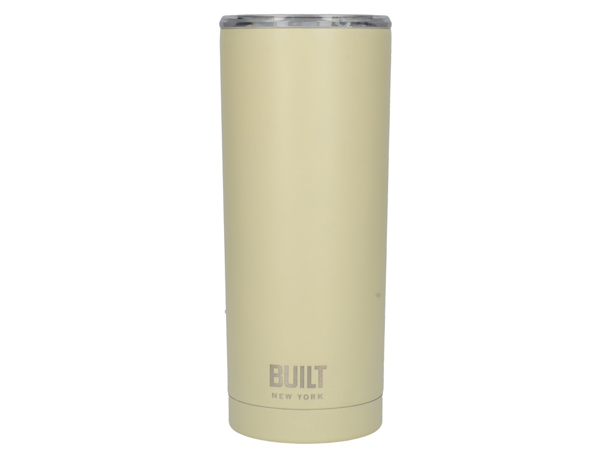Built Double Walled Stainless Steel Water Tumbler Vanilla 590ml