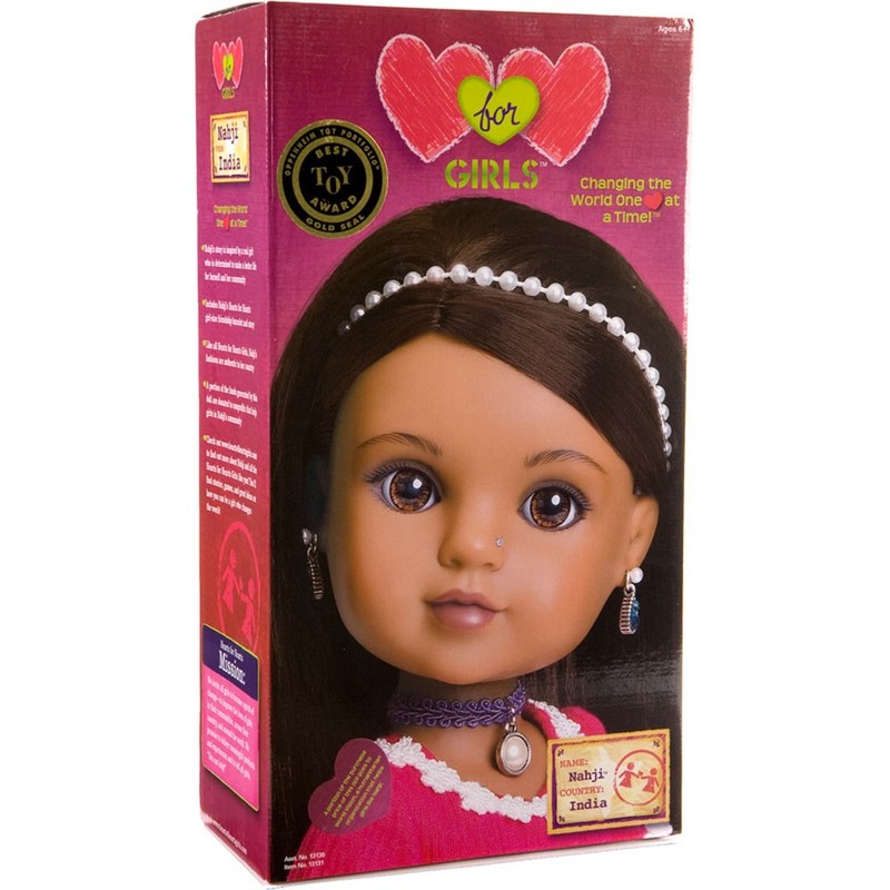 Hearts for Hearts Girls Doll - Nahji from India