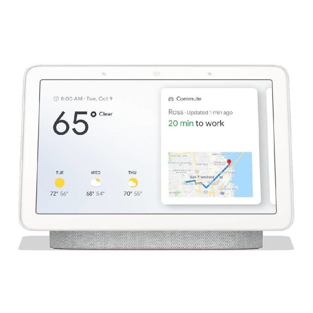 Google Home Hub Chalk with Google Assistant