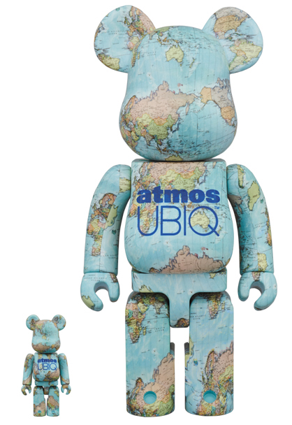 Bearbrick Atmos Ubiq 100/400% Figures (Set of 2) (7/28 cm)