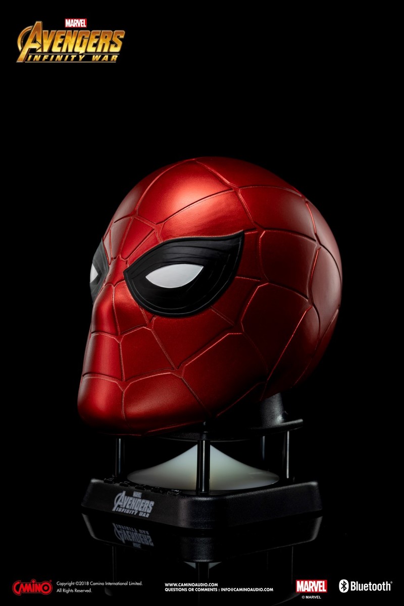 Camino Iron Spider-Man Mask Mini Bluetooth Speaker (V2.0)