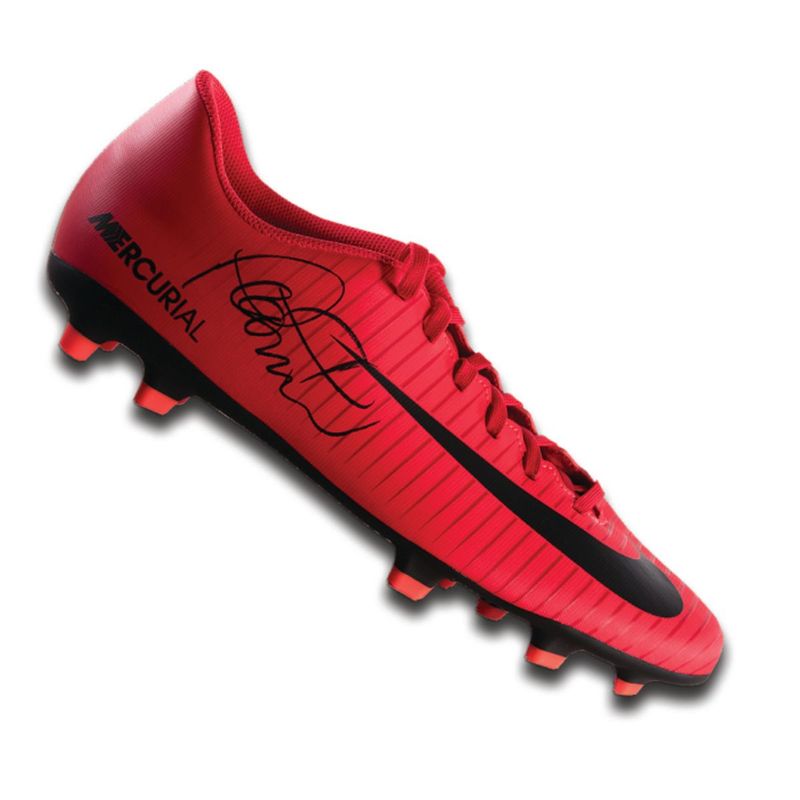 Bootroom Collection Authentic Signed Coutinho Red & Black Nike Mercurial Boot