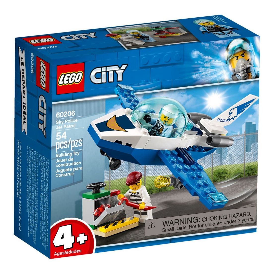 LEGO City Police Sky Police Jet Patrol 60206