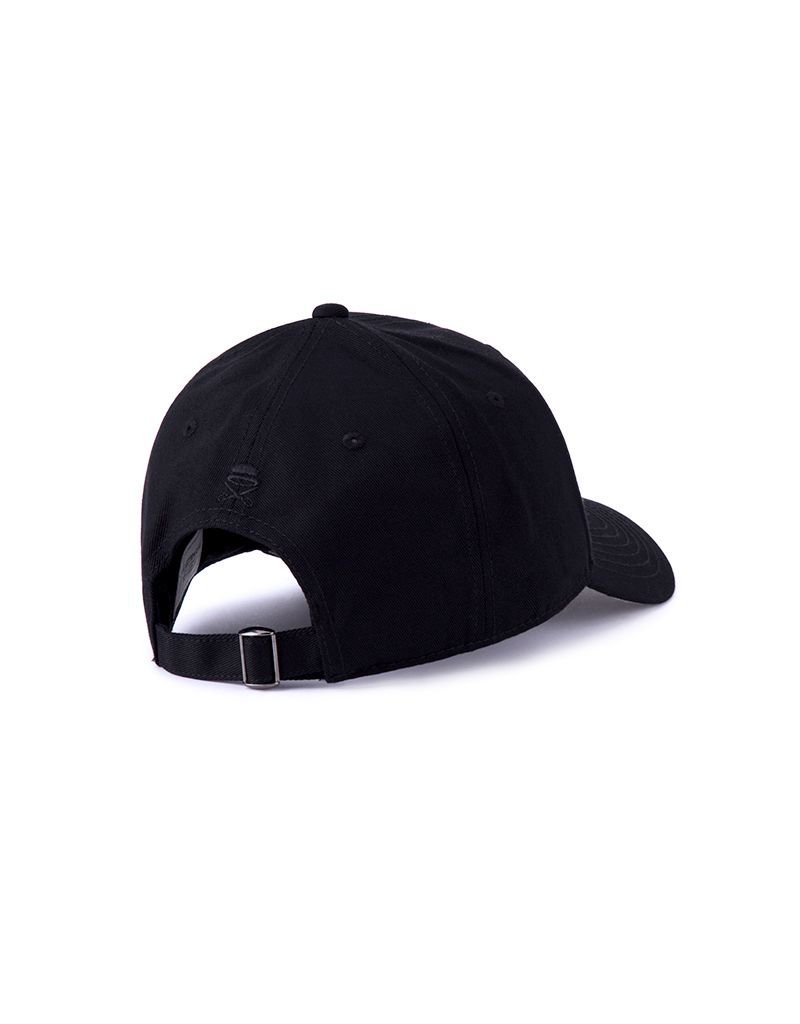 قبعة رجالية بحافة منحنية من كايلر أند سنز سي أند إس باللون الأسود/وودلاند