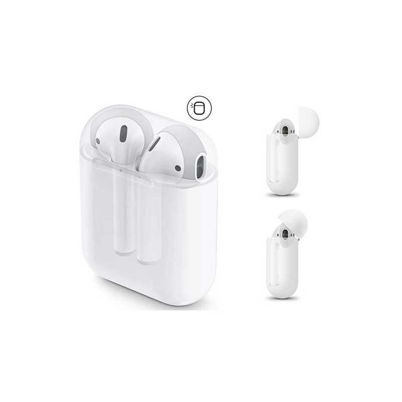 Elago Secure Fit Dark Grey/White for AirPods