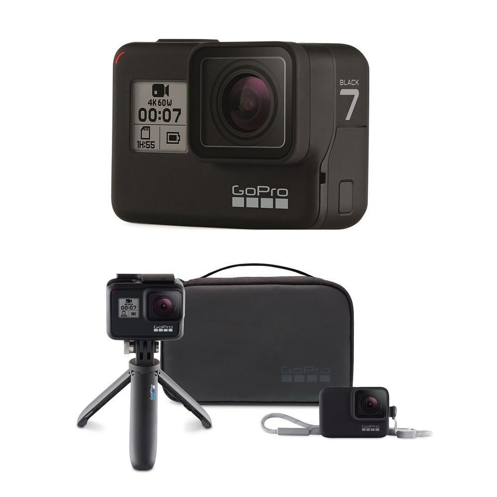 GoPro HERO7 Black with GoPro Travel Kit