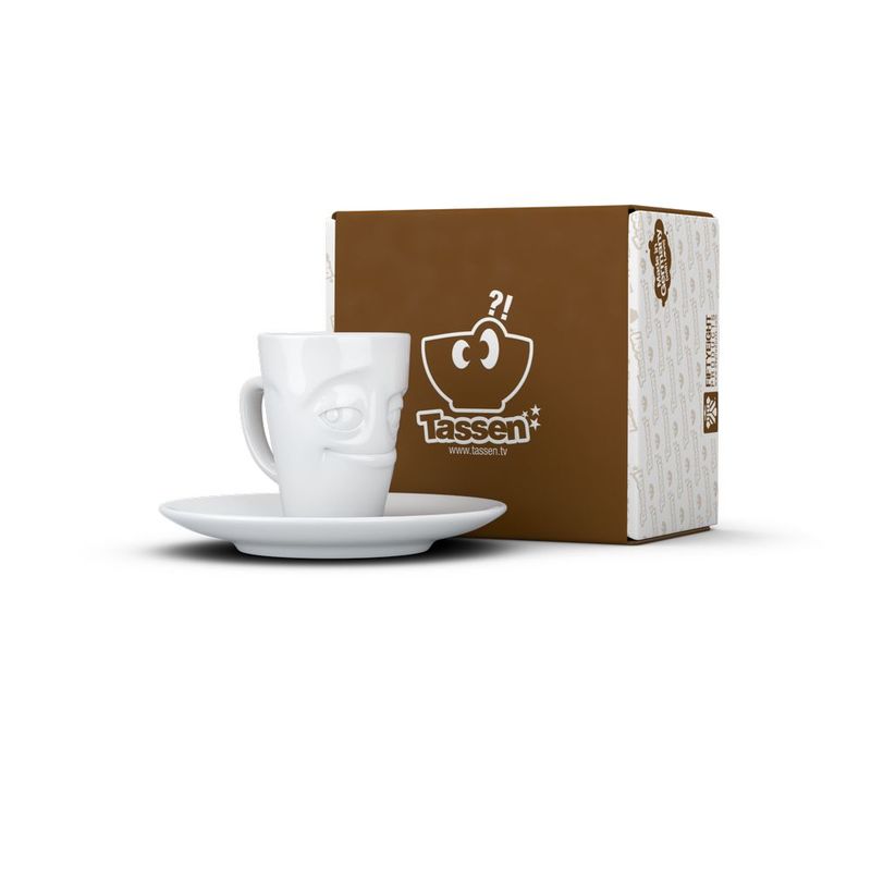58 Products Tassen Espresso Mug with Handle Impish White 100ml