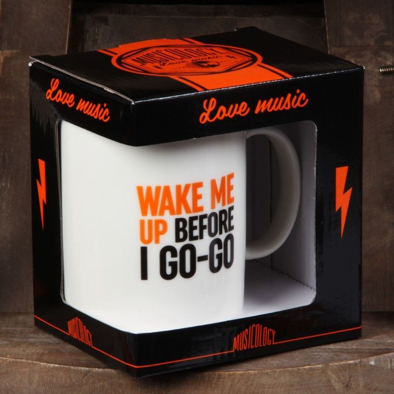 Harvey Makin Musicology Wake Me Up Before I Go Go Mug 400ml