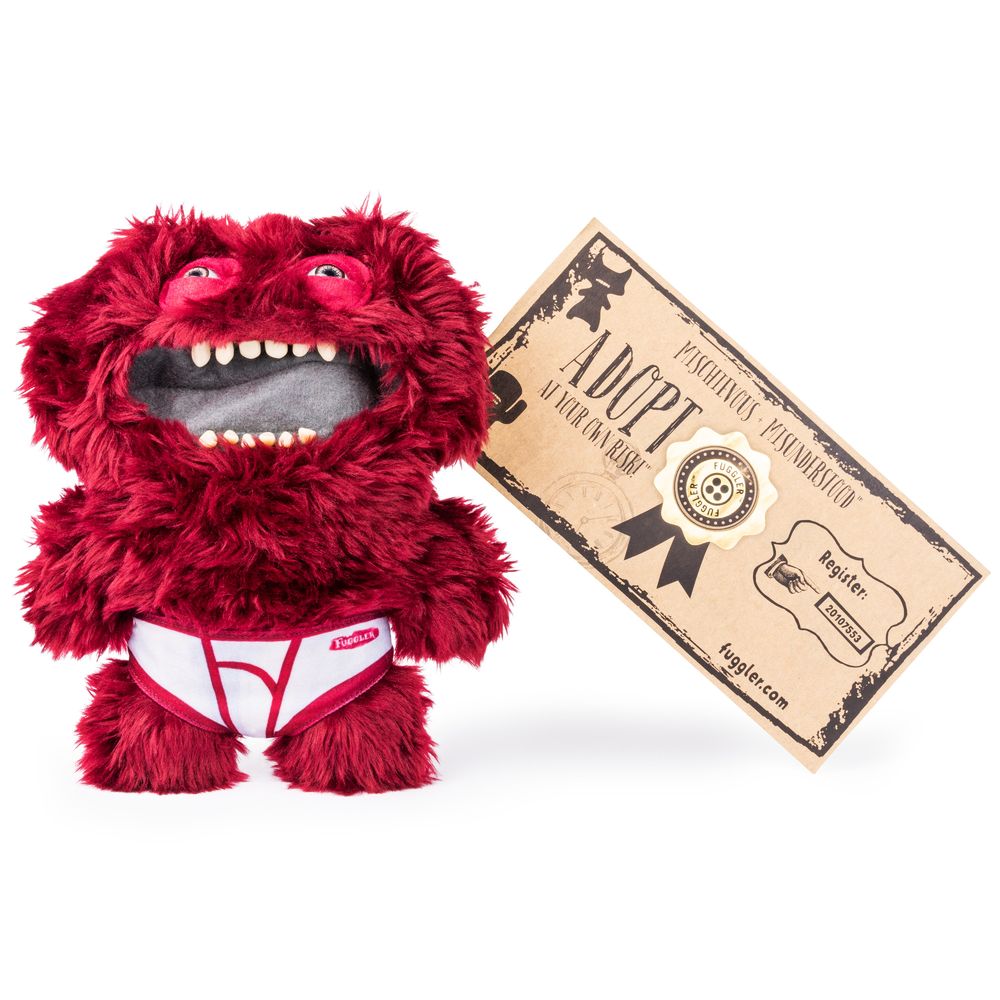 Fuggler Plush Red In Underwear