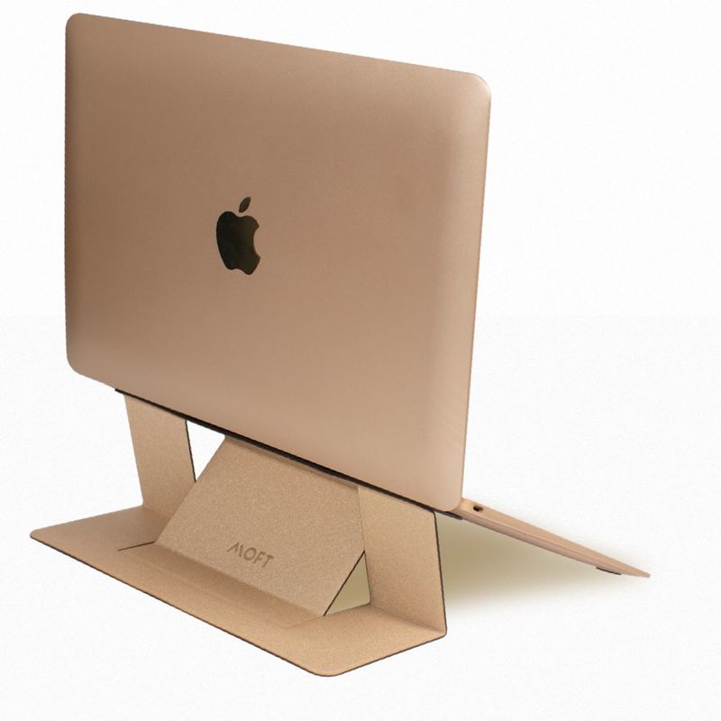 MOFT Adhesive Laptop Stand Gold (For Laptops Up To 15.6-Inch)