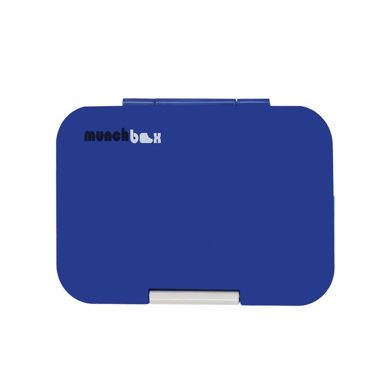 Munchbox Munchi Snack Seaside Blue Blue/White Lunchbox Munchbox Munchi Snack Seaside Blue Blue/White Lunchbox