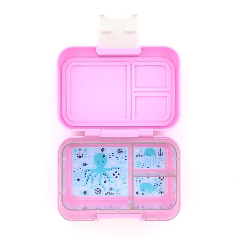 Munchbox Munchi Snack Pink Marshmallow Vanilla Latch Pink/White Lunchbox Munchbox Munchi Snack Pink Marshmallow Vanilla Latch Pink/White Lunchbox