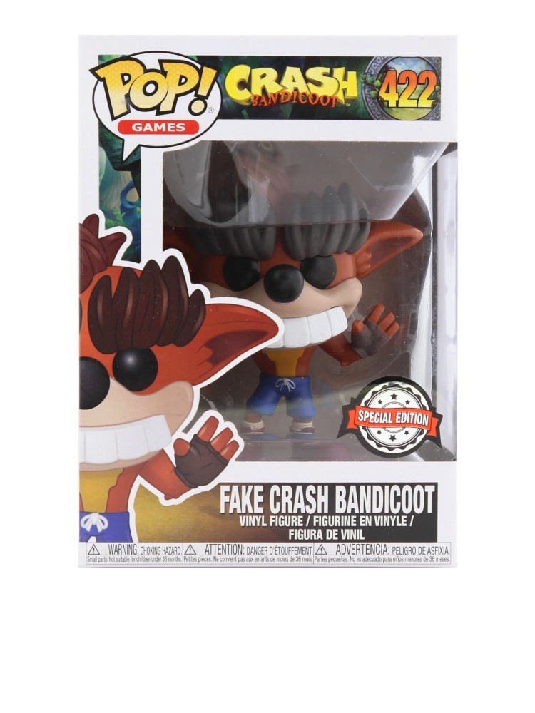 Funko Pop Vinyl Games Crash Bandicoot Trash Bandicoot Vinyl Figure