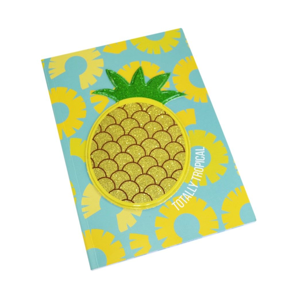 Happy Zoo Pineapple Notebook Perfect Bound