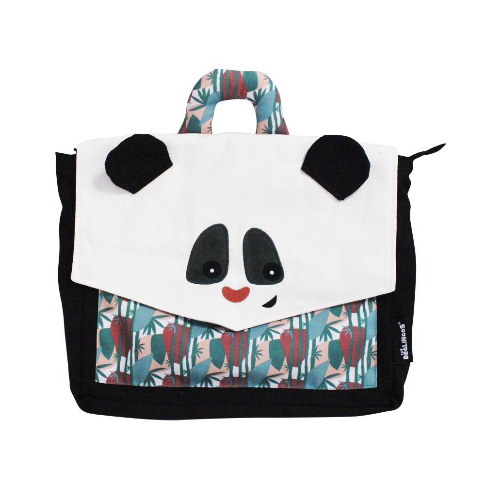 حقيبة ظهر لشخصية روتوتوس الباندا من قماش الكانفاس من LES DEGLINGOS