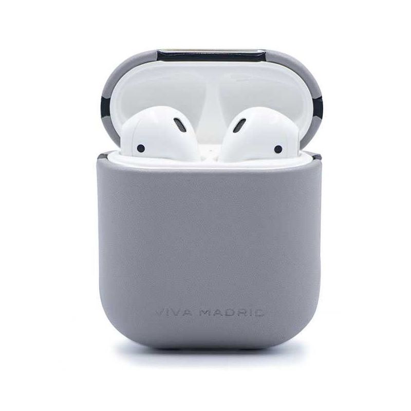 Viva Madrid Airex Allure Leather Case Light Blue for Apple AirPods 1