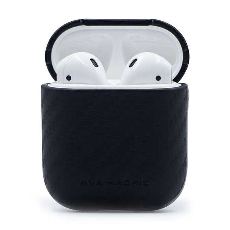 Viva Madrid Airex Carbonox Case Black for Apple AirPods 1