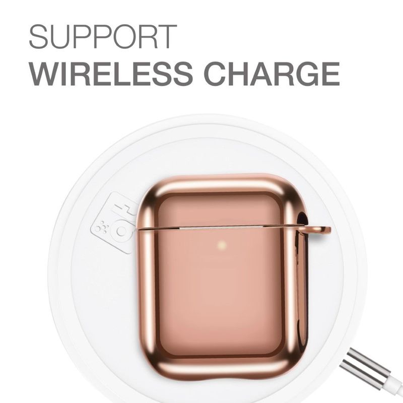 Amazing Thing Supremecase Solid Copper for Apple AirPods With Carabiner