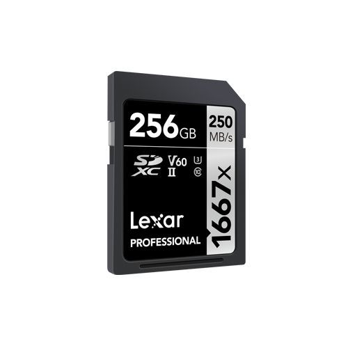 Lexar Professional 256GB 1667X SDHC/SDXC UHS-I Memory Card