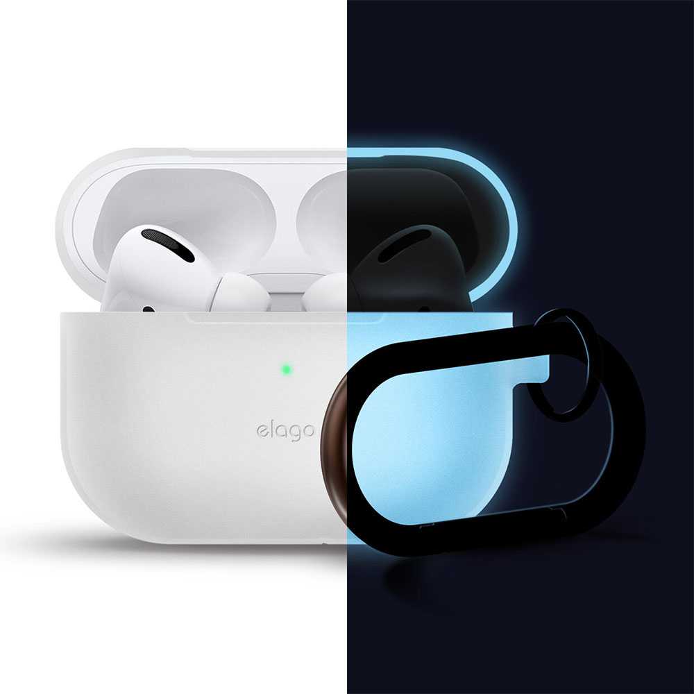Elago Slim Hang Case Night Glow Blue for AirPods Pro