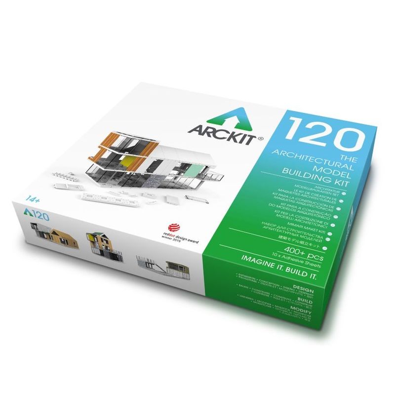 Arckit 120 Architectural Model Building Kit (400+ Pieces)