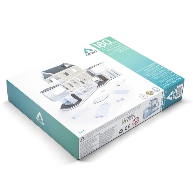 Arckit 180 Architectural Model Building Kit (350+ Pieces)