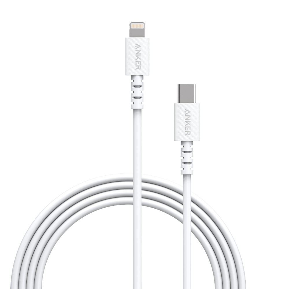 Anker Powerline Select USB-C To Lightning Cable 6Ft White