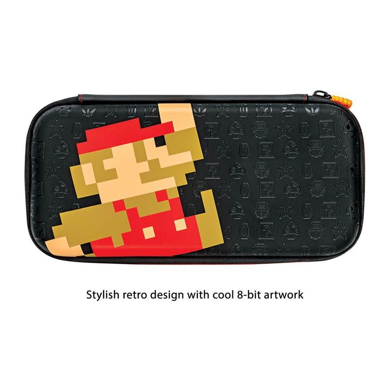 PDP Slim Travel Case Mario Retro Edition for Nintendo Switch