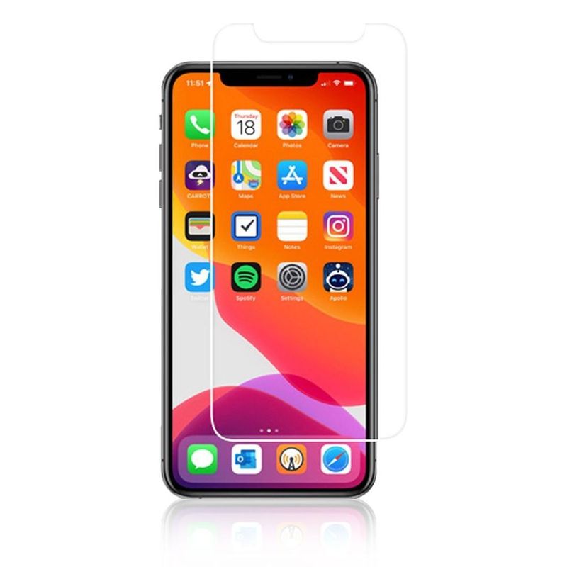 HYPHEN Tempered Glass Case Friendly for iPhone 11 Pro