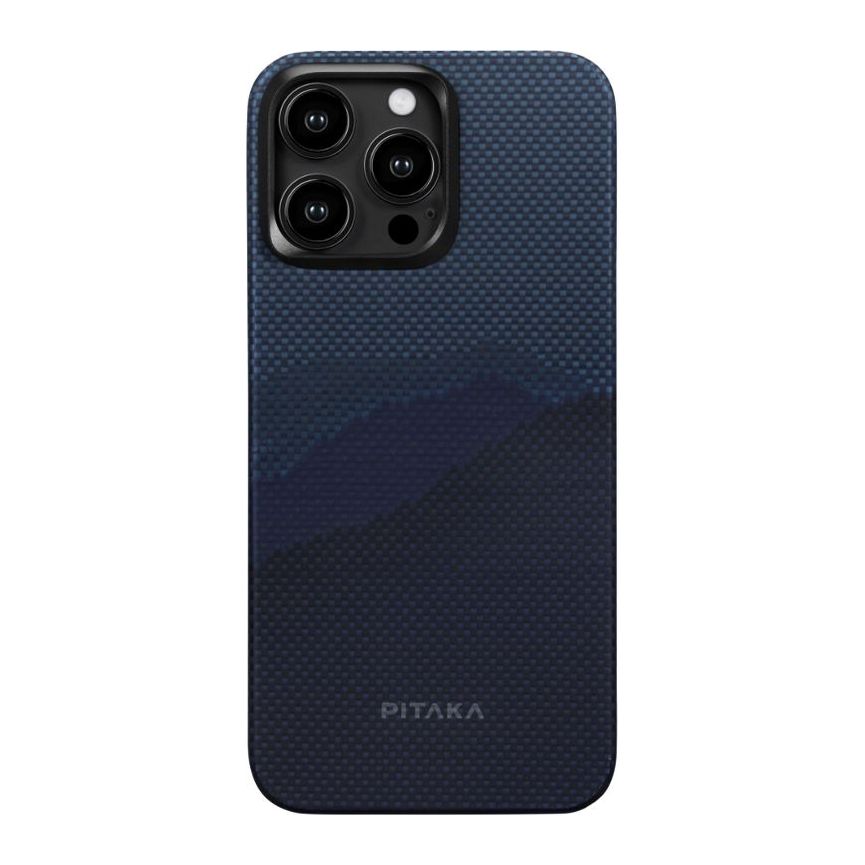 Pitaka Magez Case 4 for iPhone 15 Pro - Max Over The Horizon Blue
