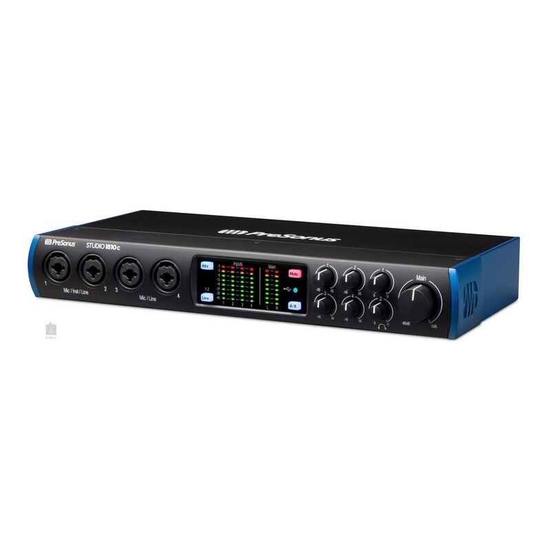 Presonus Studio 1810C audio interface Black Presonus Studio 1810C audio interface Black