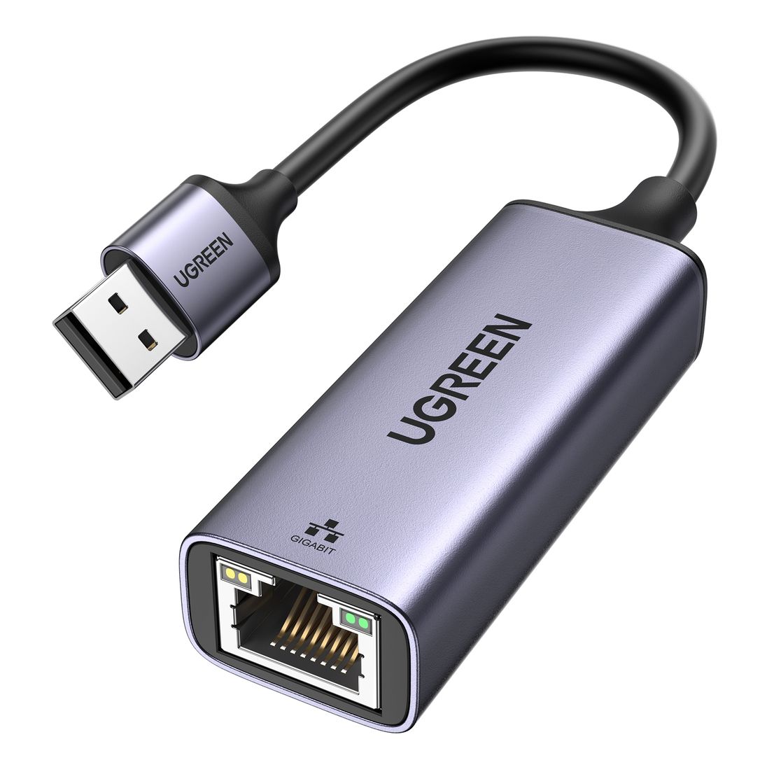 UGREEN USB 3.0 Gigabit Ethernet Network Adapter - Space Gray