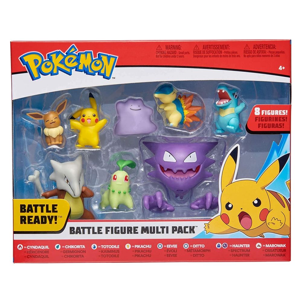 Pokemon Battle Figure Multi-pack (Pack of 8) (PKW2470)