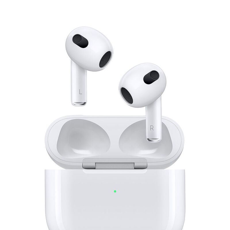 Apple AirPods True Wireless Earphones with MagSafe Charging Case (3rd Gen) Apple AirPods True Wireless Earphones with MagSafe Charging Case (3rd Gen)