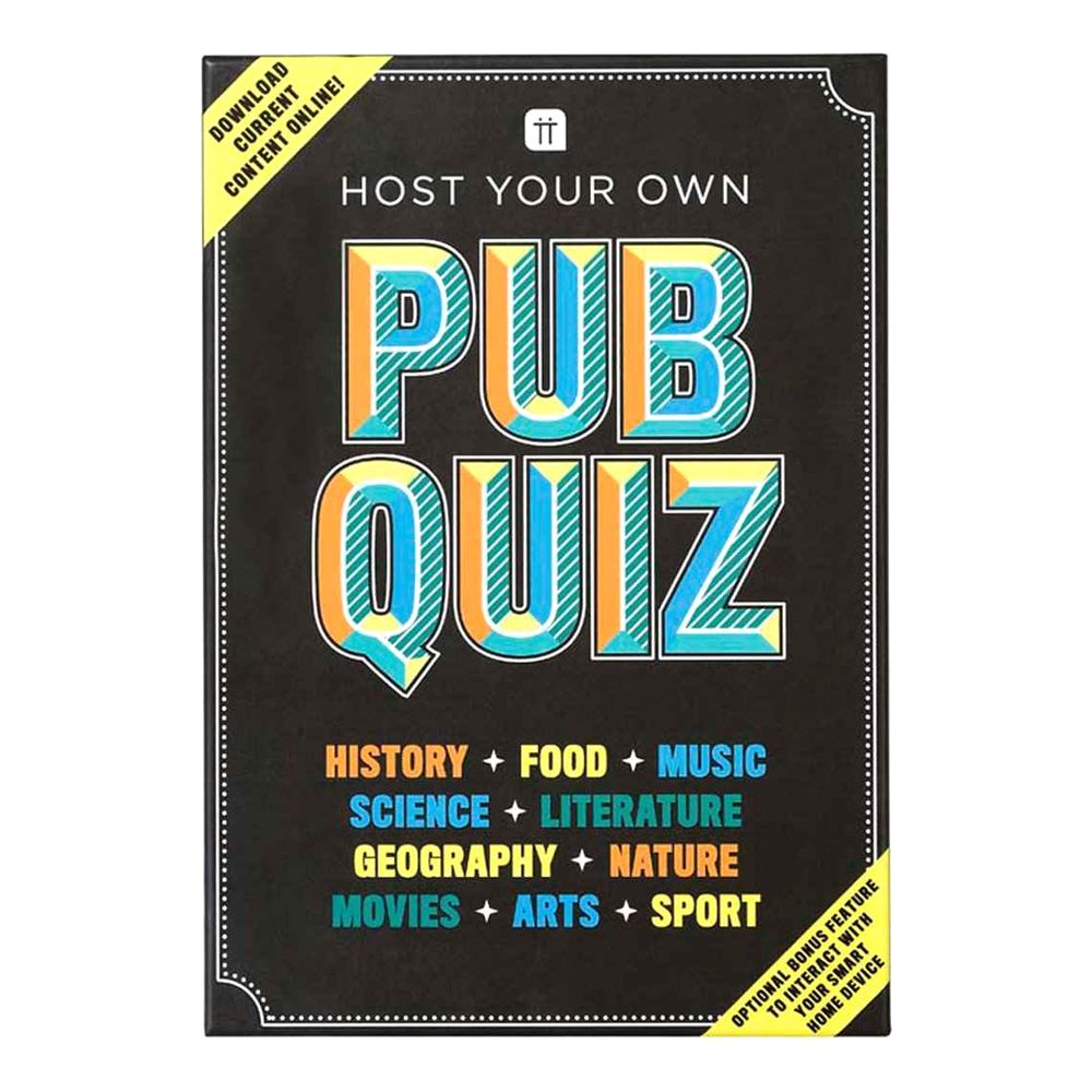 Talking Tables Host Your Own Pub Quiz Game