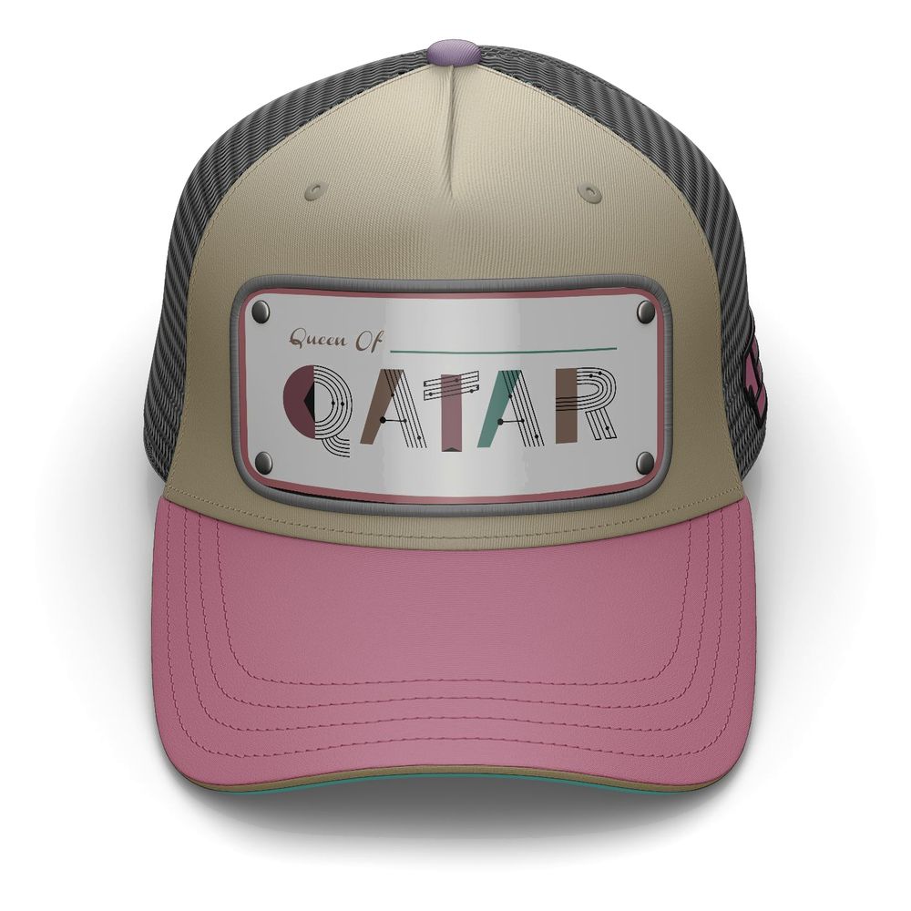 Tag P09 Pink/Turquoise Queen Of Qtr Trucker Cap