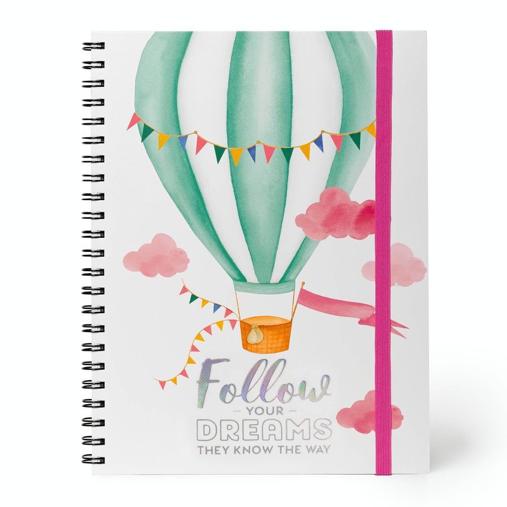Legami Maxi Trio Spiral Notebook - Air Balloon
