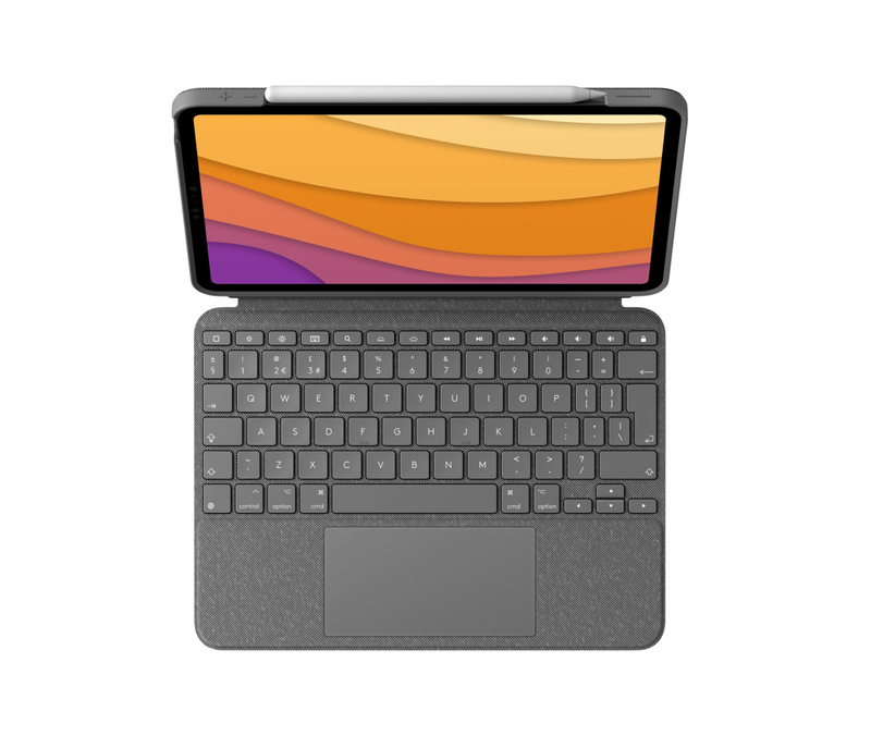 Logitech 920-010269 Combo Touch Keyboard Case for iPad Air (4th Gen) - Arabic